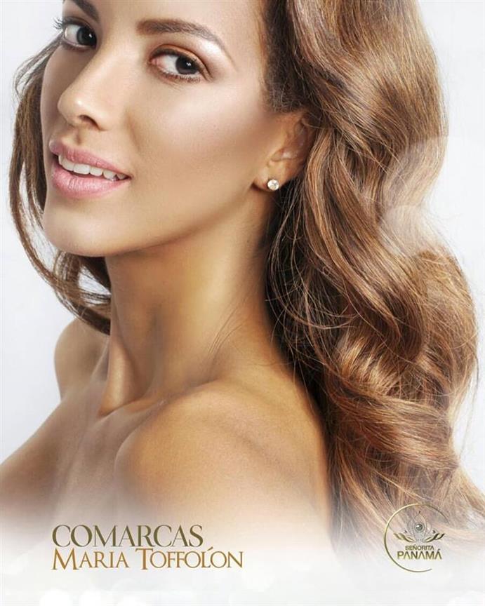 María Esther Toffolón from Comarcas Finalist Miss Panama 2017